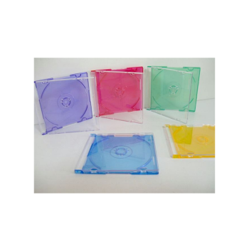 Pudełka CD x 1 na MINI płytki 8cm 100 szt mix kolor